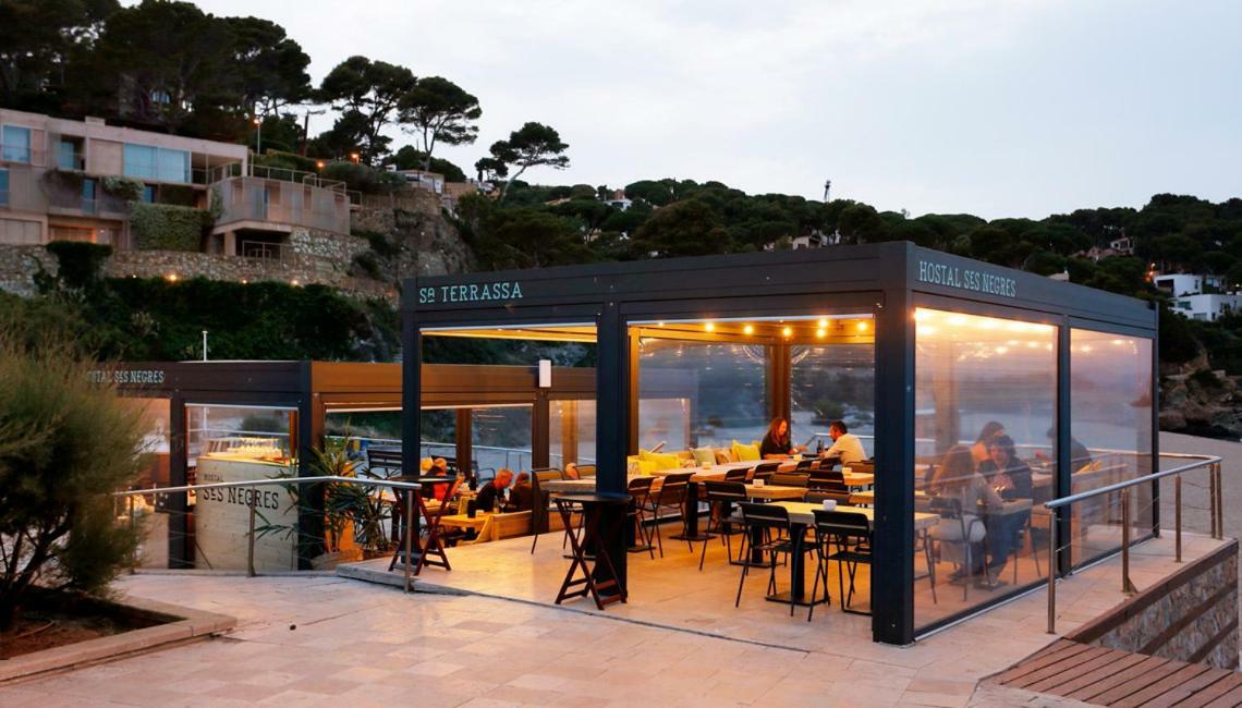 Hostal Ses Negres Begur Exteriör bild